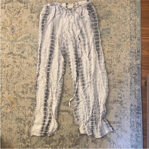 Tie-Dye Wide-Leg Pants